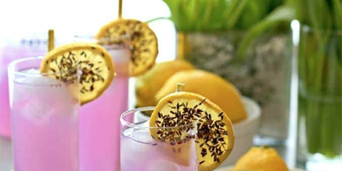 Sugar-Free Lavender Lemonade
