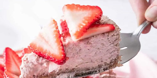 Keto Strawberry Cheesecake Recipe