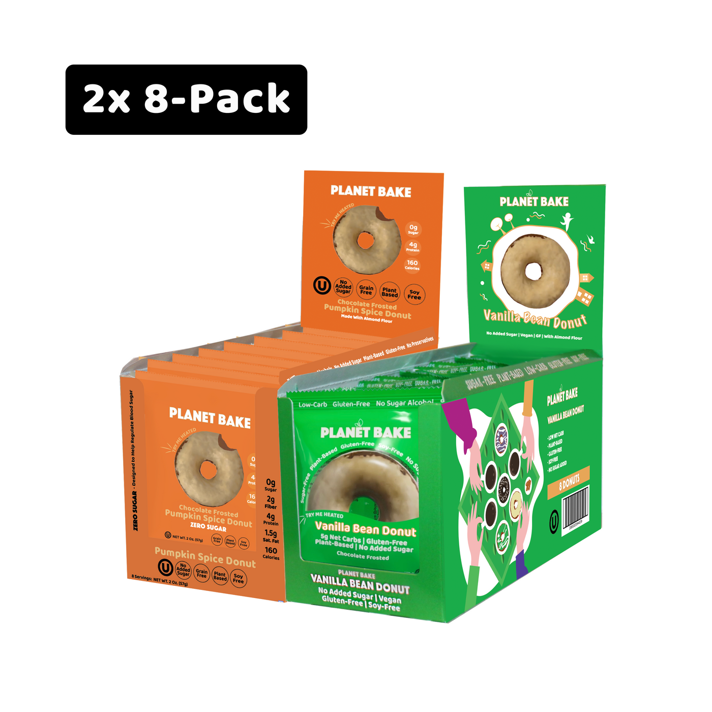 Pick 2x Donut Boxes