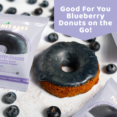 Very Blueberry Donuts (8pack)