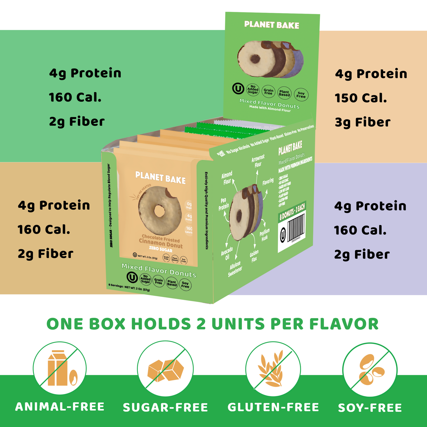 Pick 6x Donut Boxes