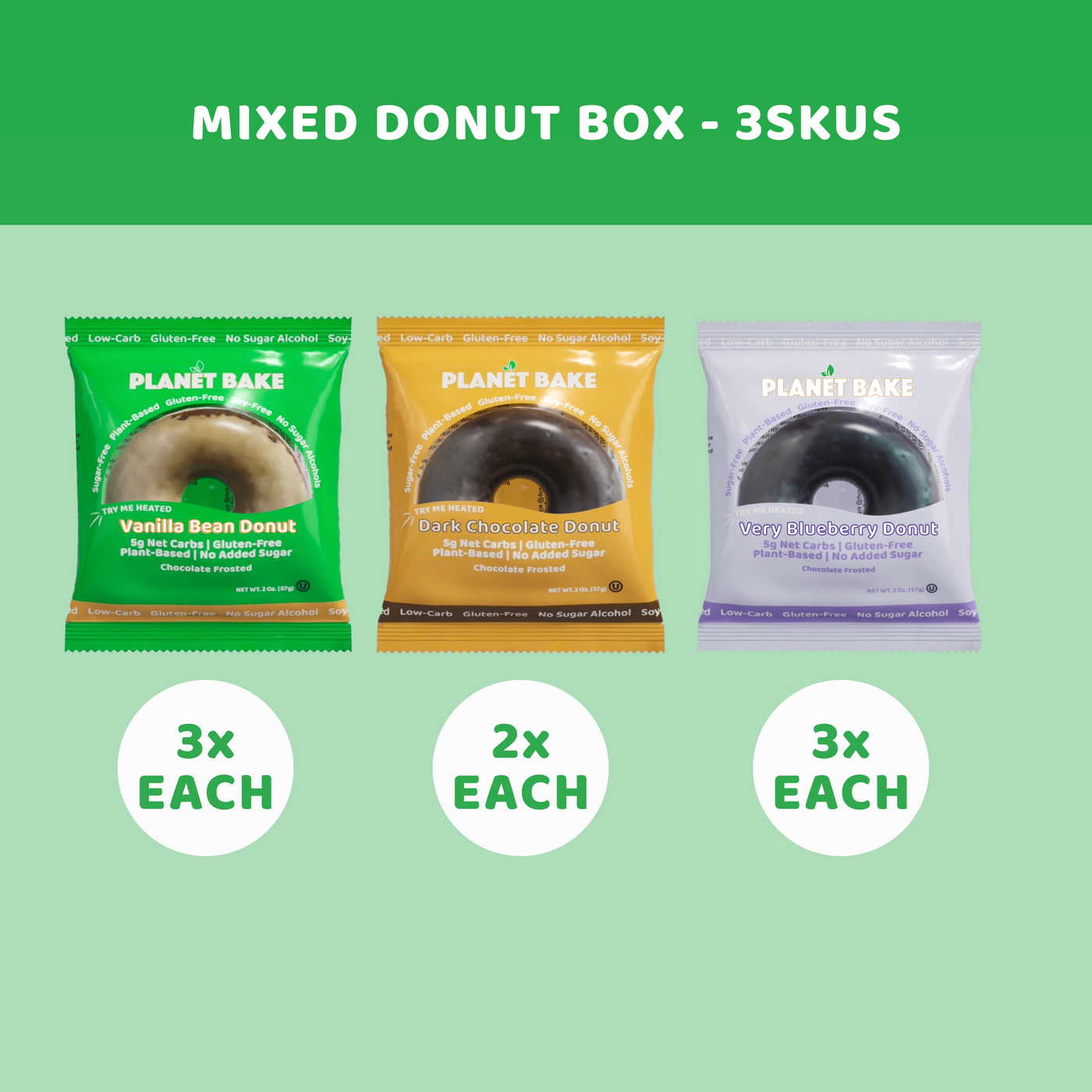 Mixed Classic Donut Box (8-Pack)