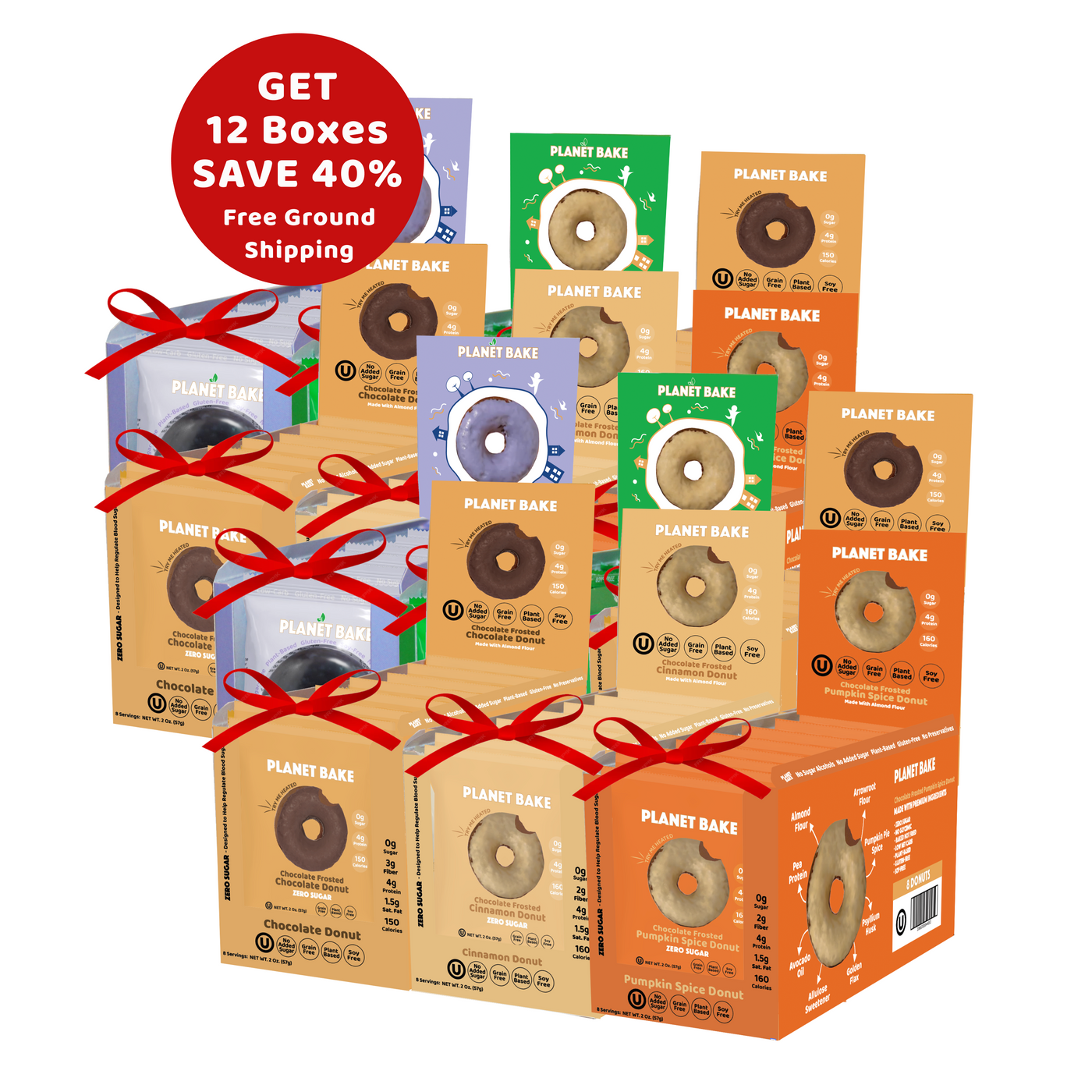 Pick 12x Donut Boxes Extra 40%OFF