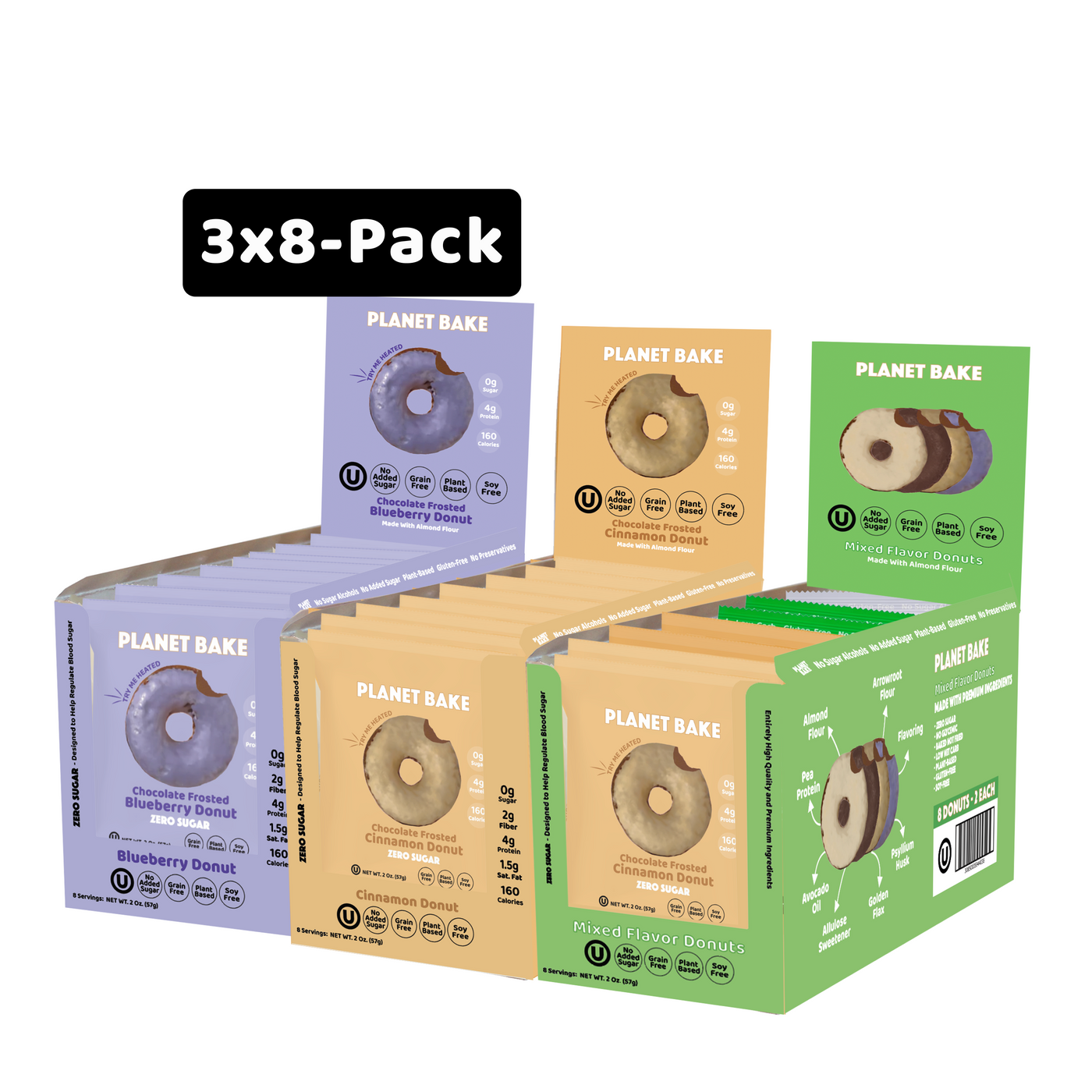 Pick 3x Donut Boxes