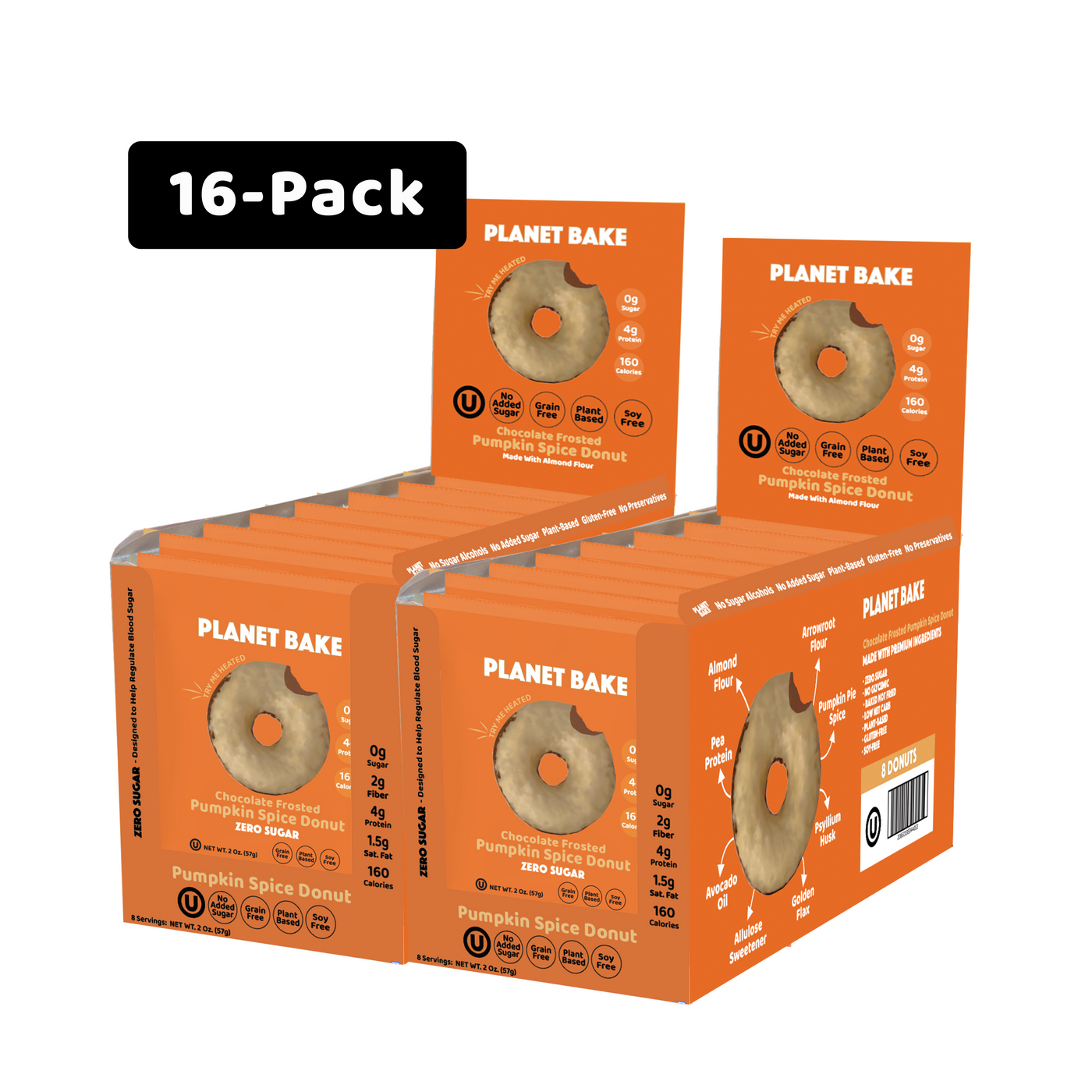 Pumpkin Spice Donut Box (8pack)