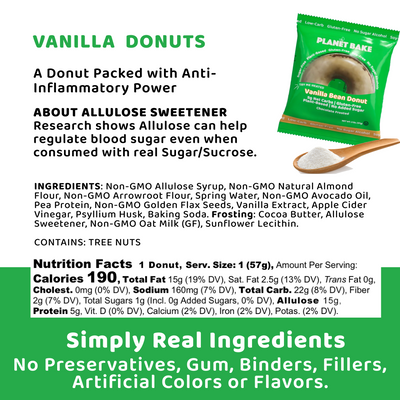 Vanilla Bean Donuts (8pack)