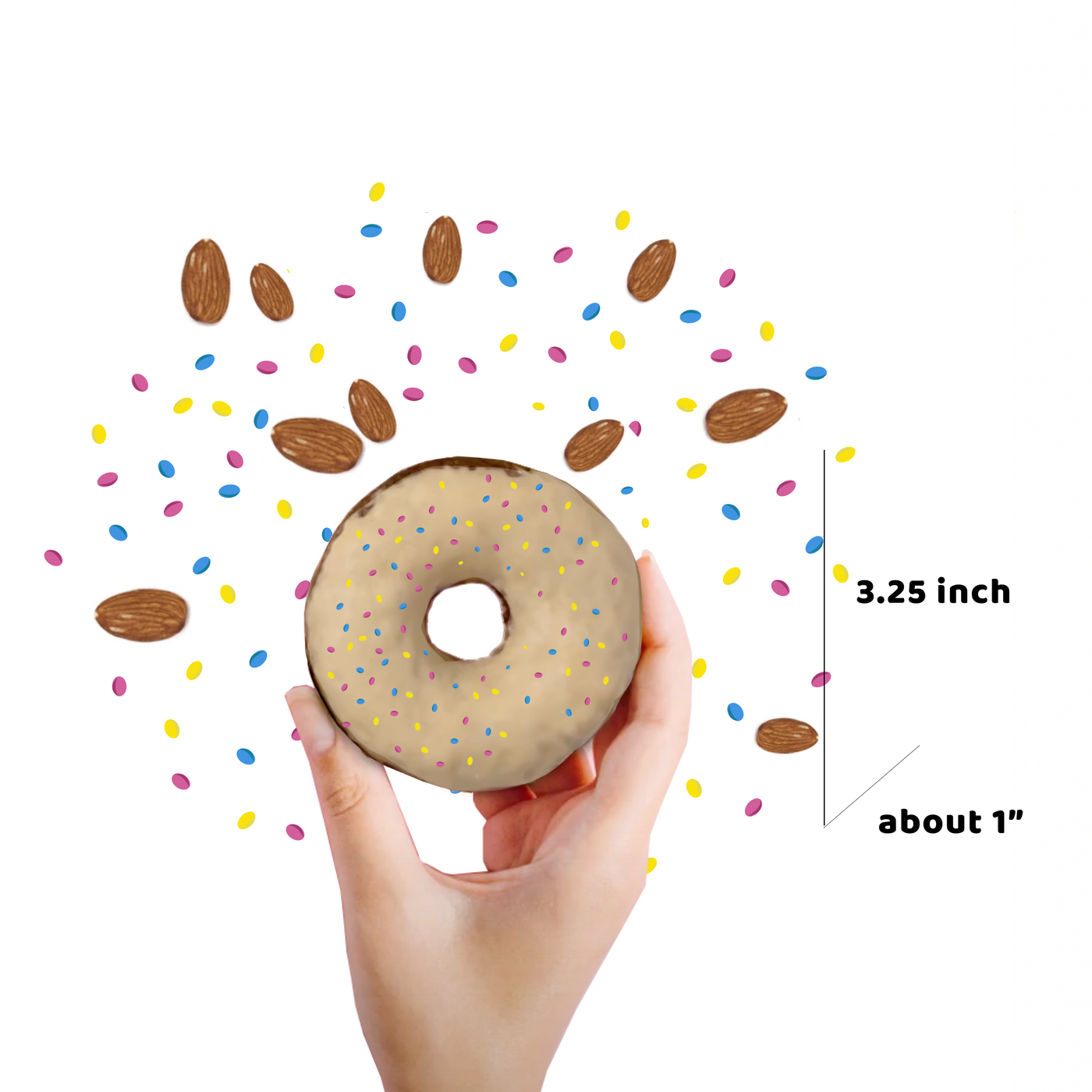 Low-Sugar Donuts 2x8-pack