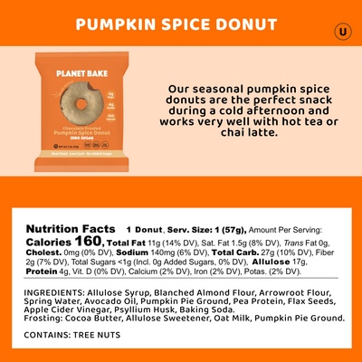 Pumpkin Spice Donut Box (8pack)