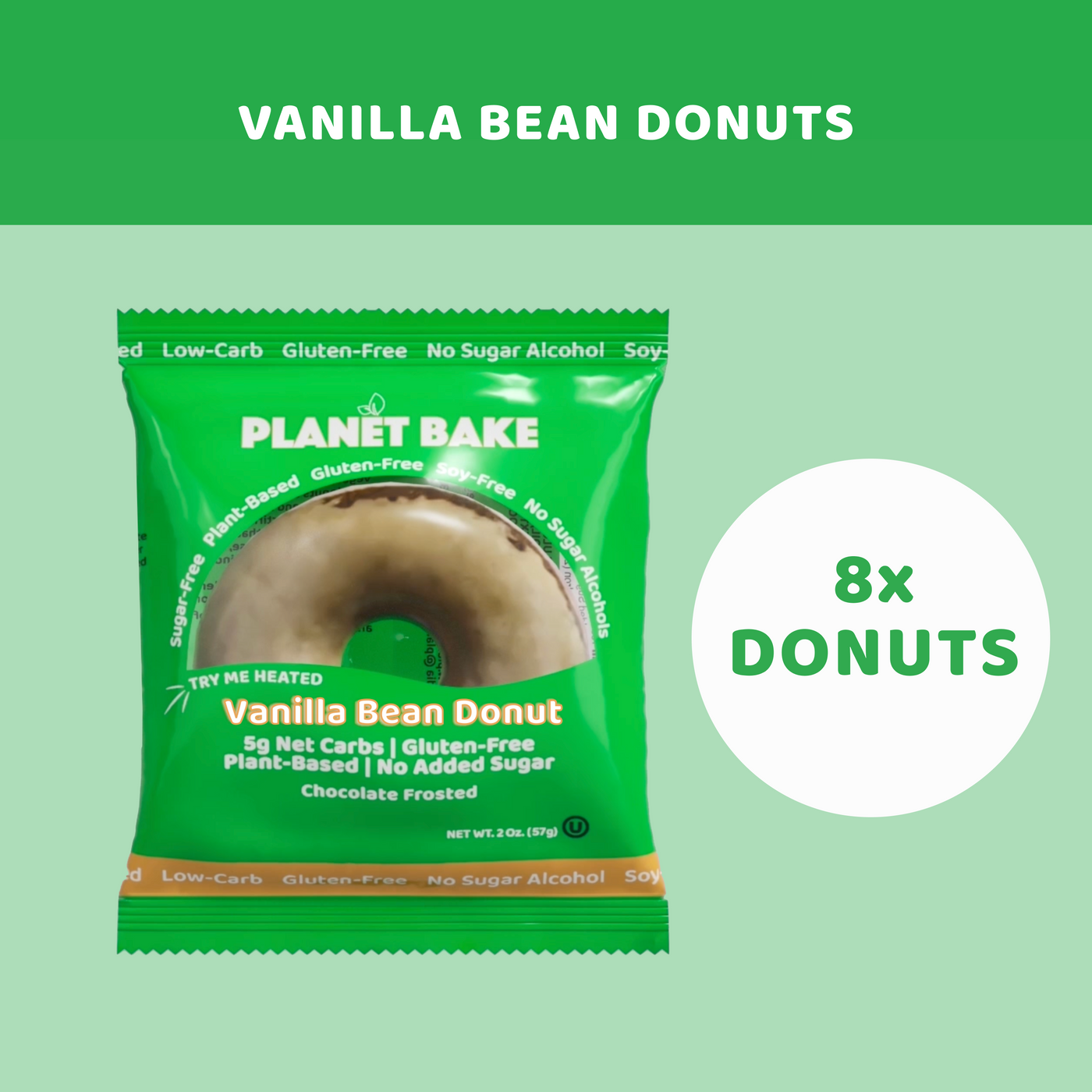 Vanilla Bean Donuts (8pack)